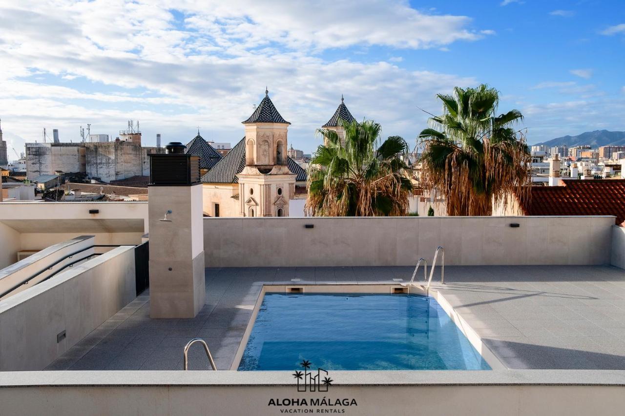 Luxury Duplex With Pool And Padel Court In Town Apartment Malaga Luaran gambar