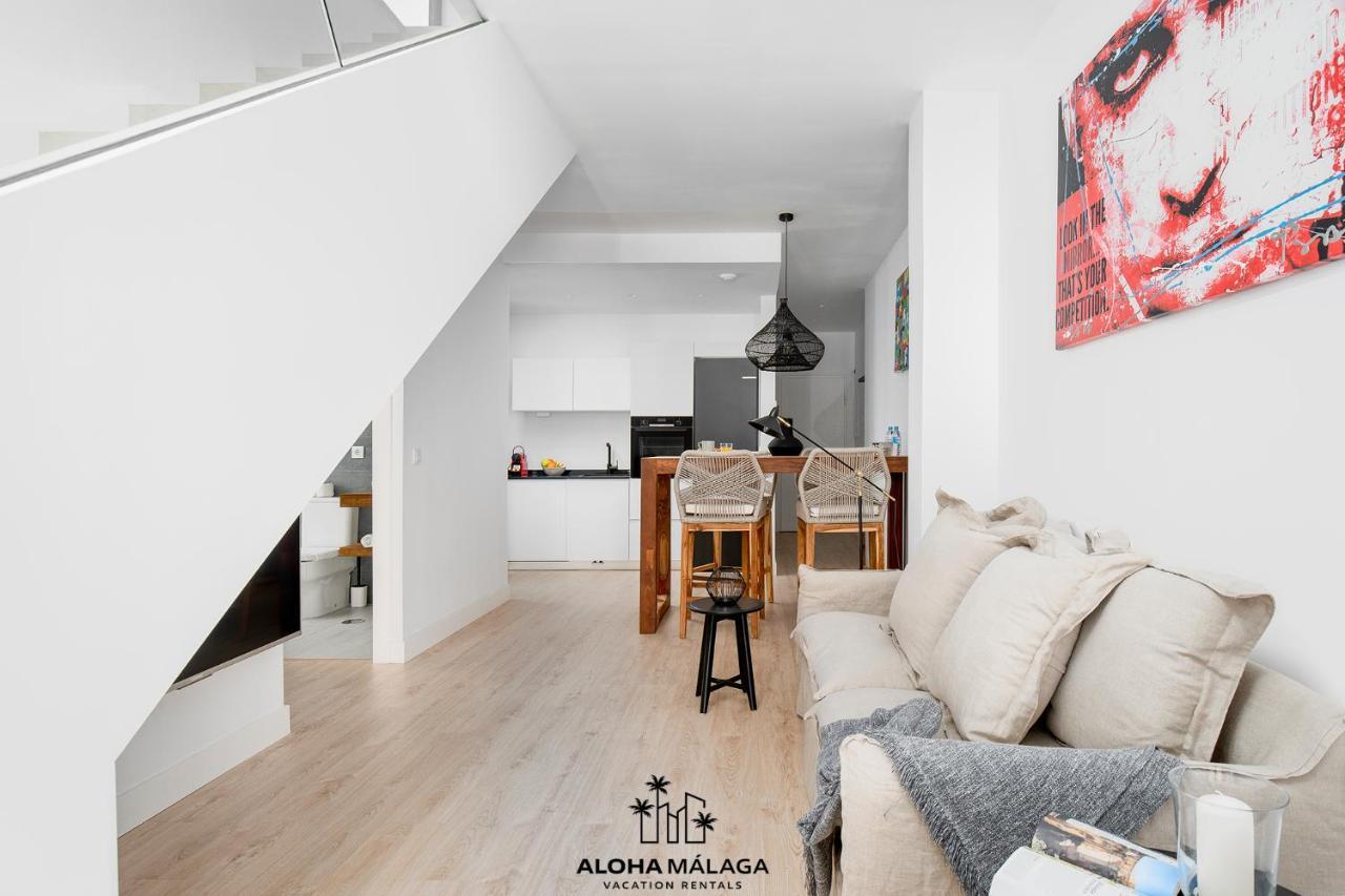 Luxury Duplex With Pool And Padel Court In Town Apartment Malaga Luaran gambar