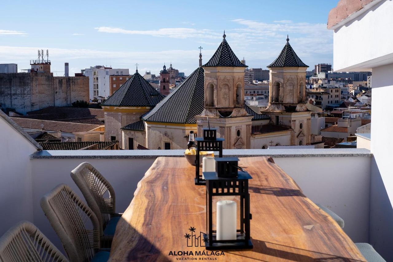 Luxury Duplex With Pool And Padel Court In Town Apartment Malaga Luaran gambar
