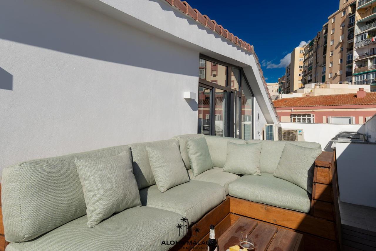 Luxury Duplex With Pool And Padel Court In Town Apartment Malaga Luaran gambar