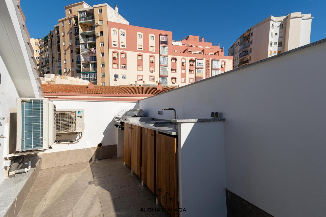 Luxury Duplex With Pool And Padel Court In Town Apartment Malaga Luaran gambar